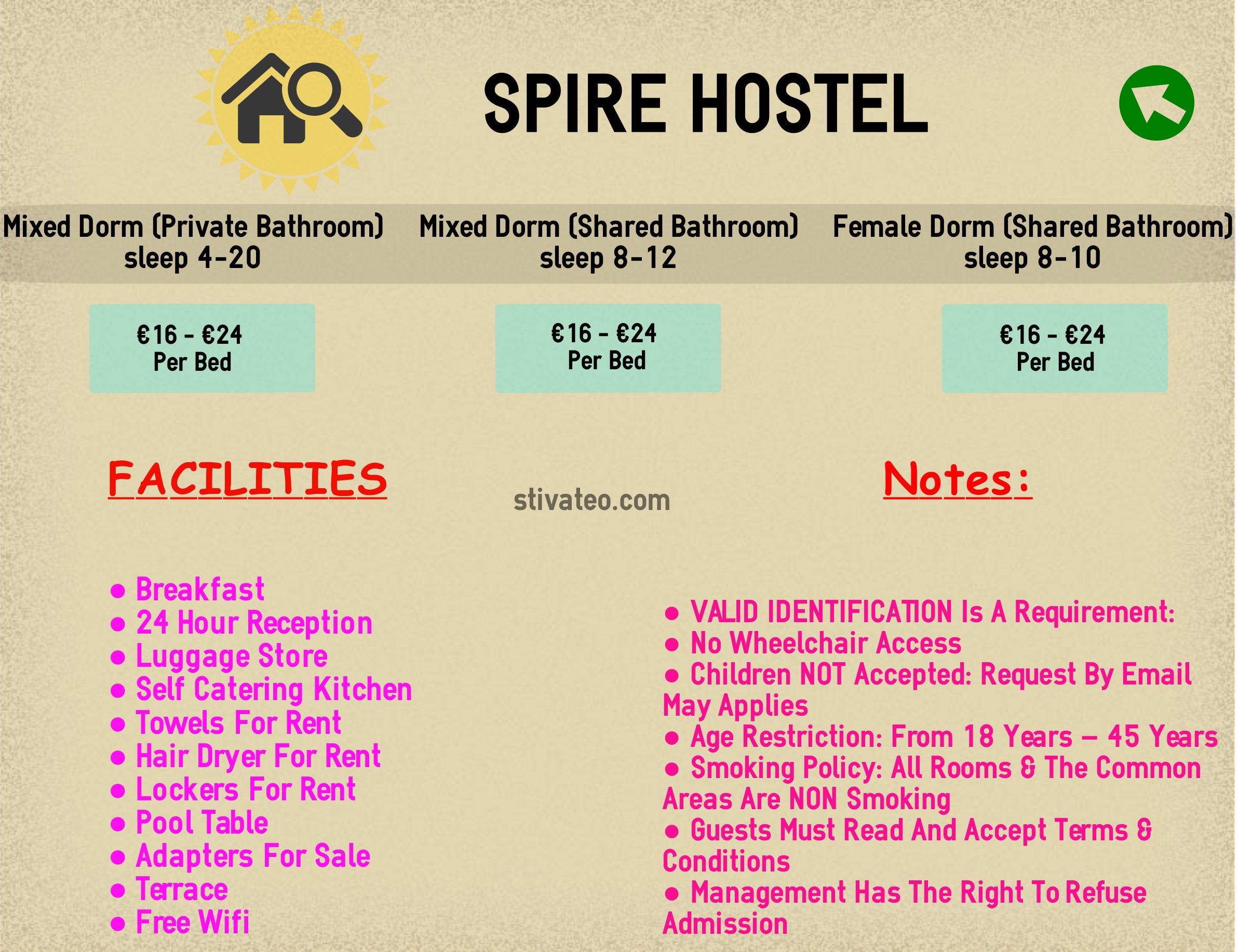 spire hostel