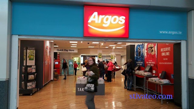 stiva teo, 愛爾蘭日常用品 argos