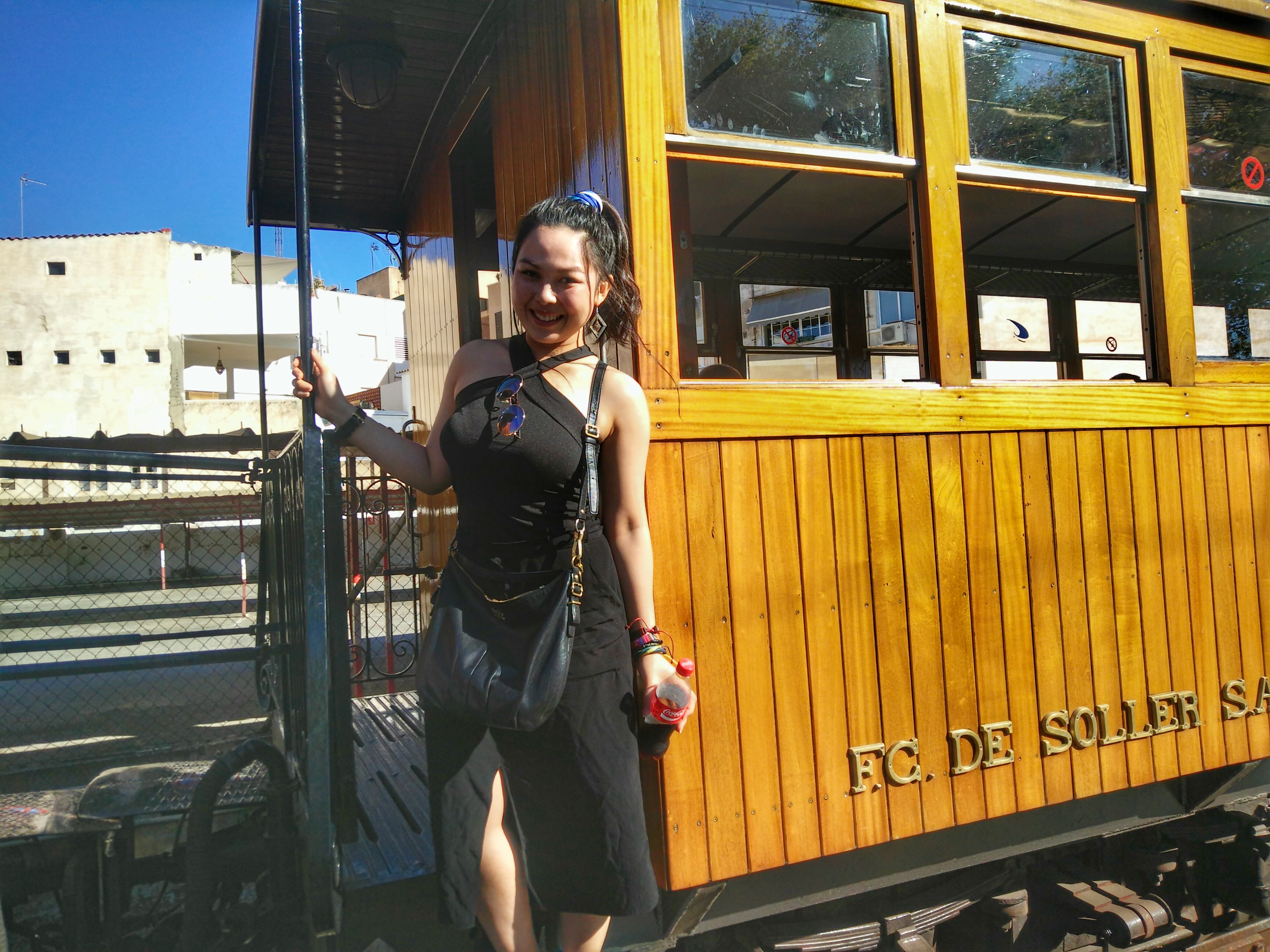 stiva teo,歐洲旅行， Mallorca 小島,soller ,火車3