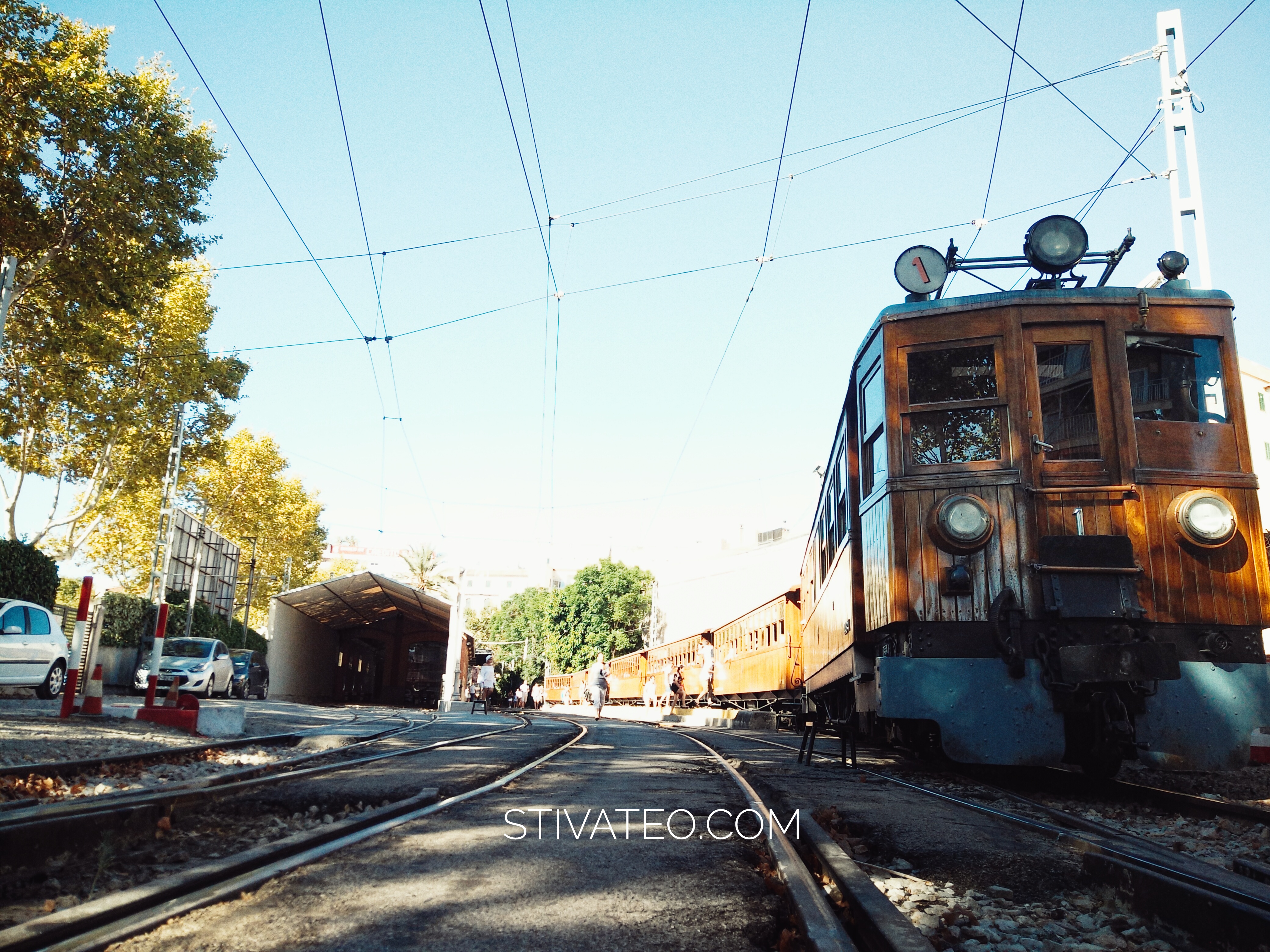stiva teo,歐洲旅行， Mallorca 小島,soller ,火車9