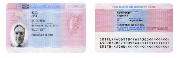 GNIB更換，stiva teo, 愛爾蘭遊學，簽證