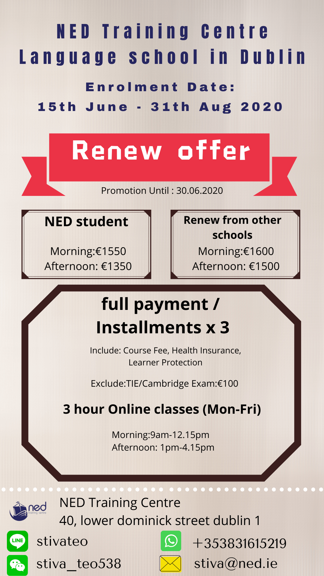Renew - June 2020 Offer