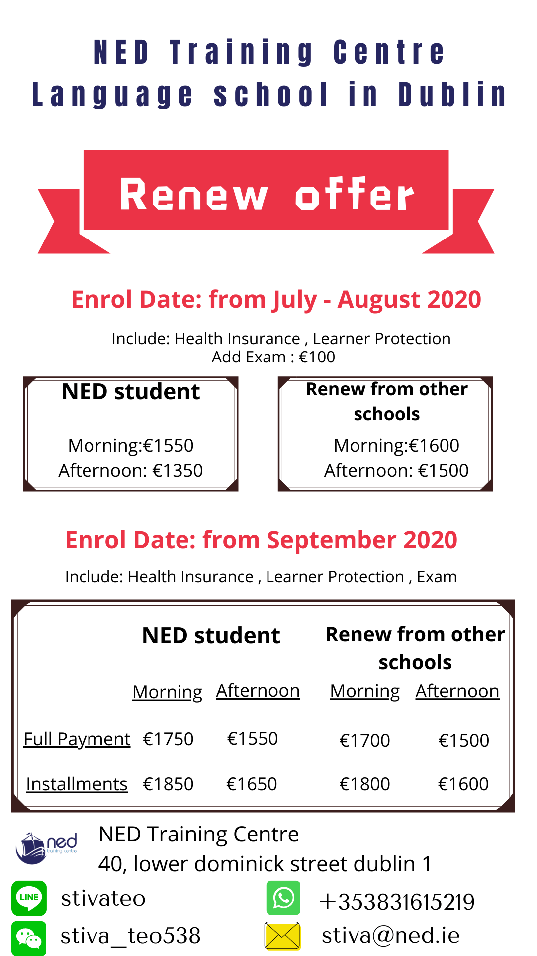 NED Renew - September